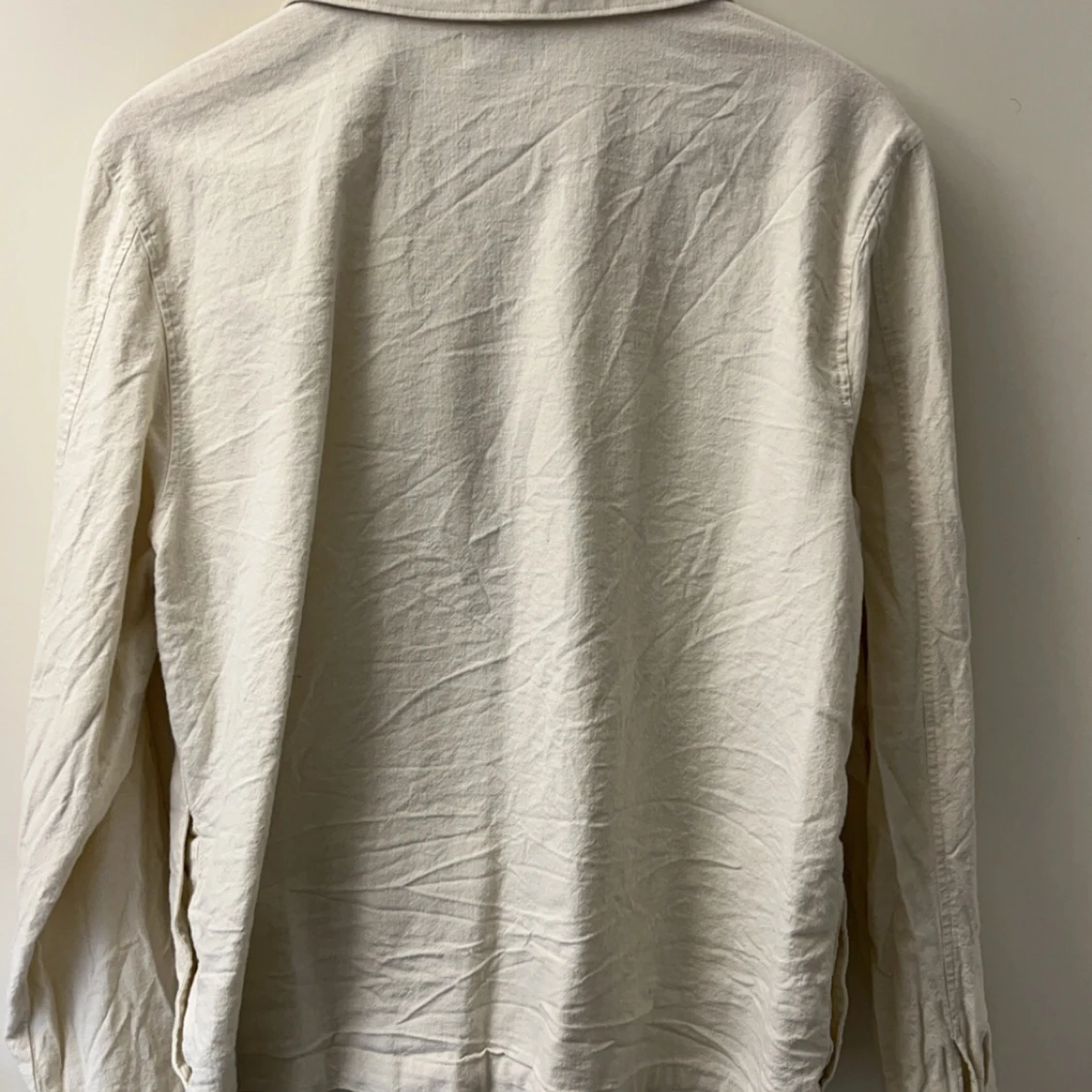 Beige overshirt från Weekday - 1