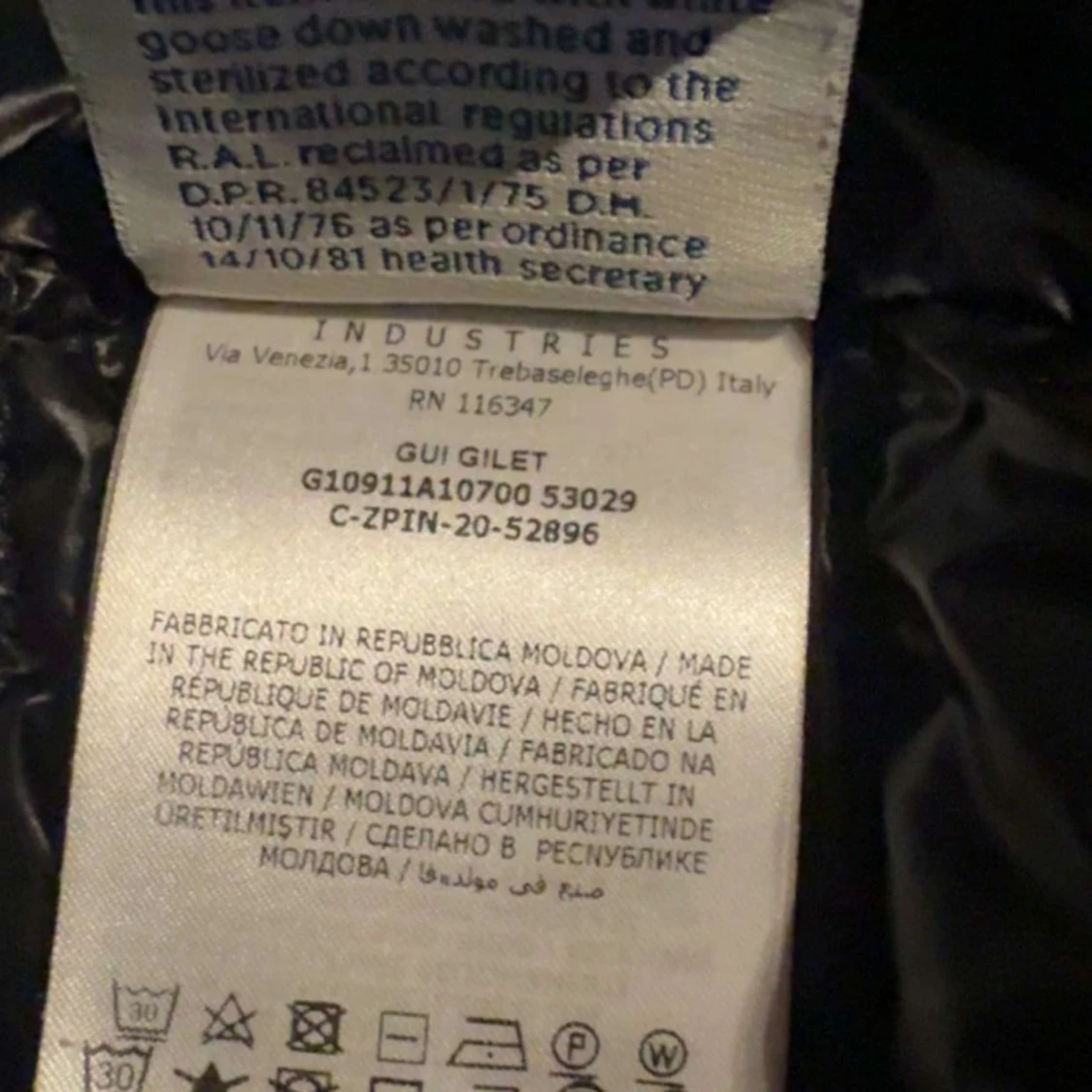 Moncler gui gilet  - 92