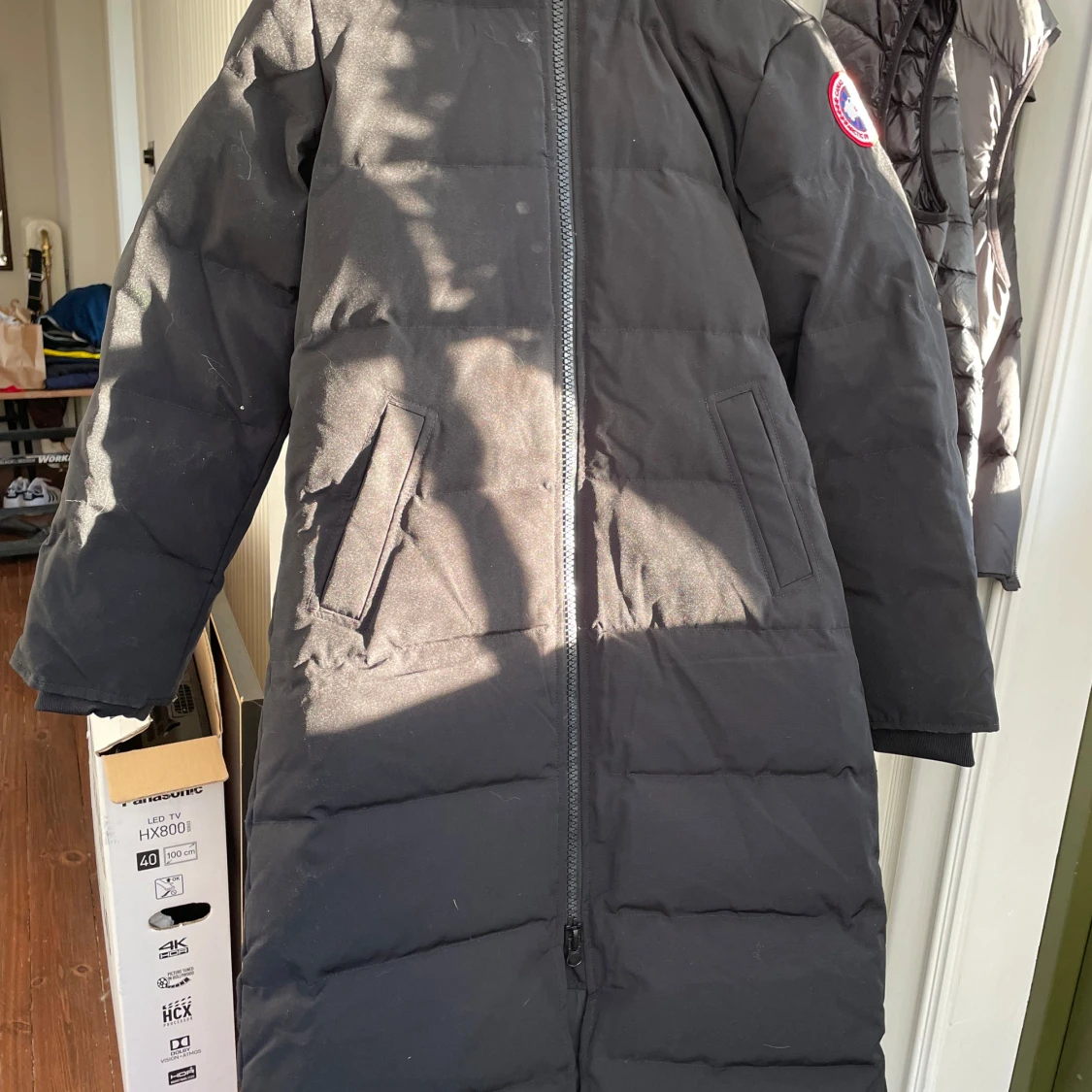 Svart dunjacka från Canada Goose