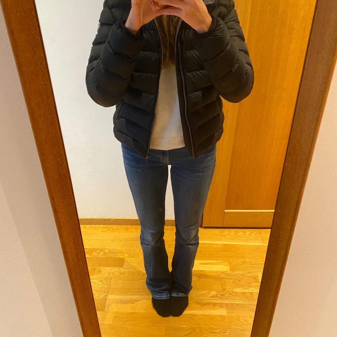 Svart Colmar-jackađ