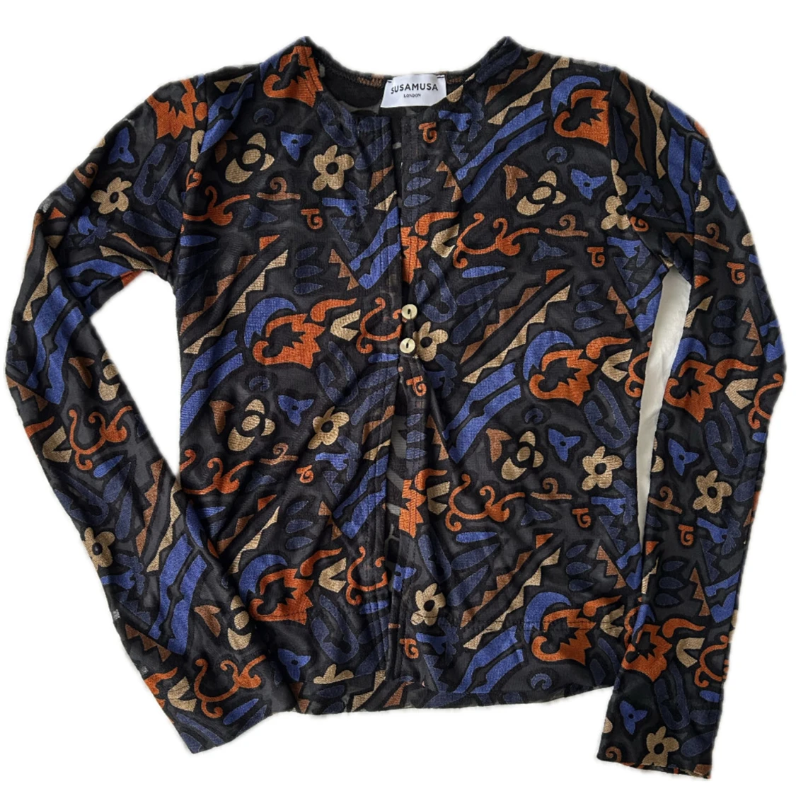 Susamusa sheer mesh top