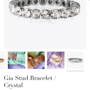 Caroline Svedbom armband  - Jötte fint diamant armband från Caroline Svedbom i silver, nypris är 995kr, jag har använt det ett fåtal gånger i är därmed som nytt😊