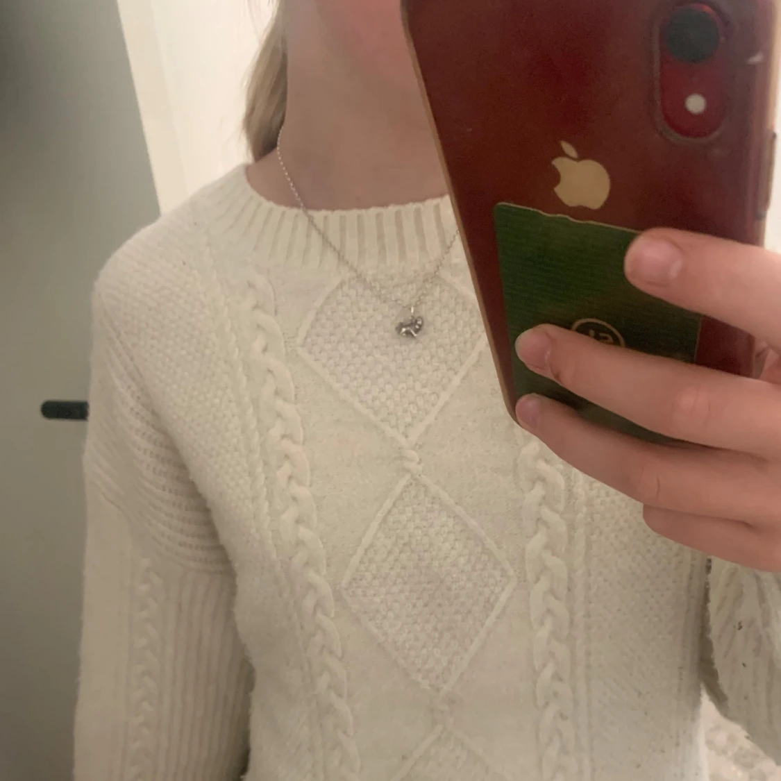 Stickad tjocktröja❤️