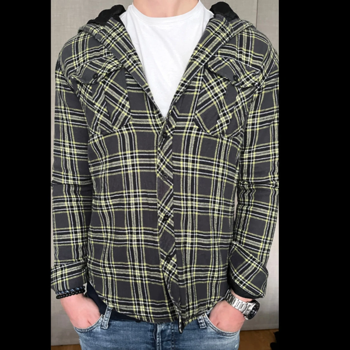 Rutig overshirt - 91