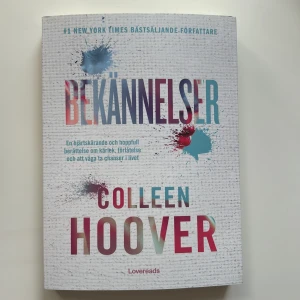 bekännelser / confess - oläst bok ifrån colleen hoover på svenska 💗 kom privat vid frågor 