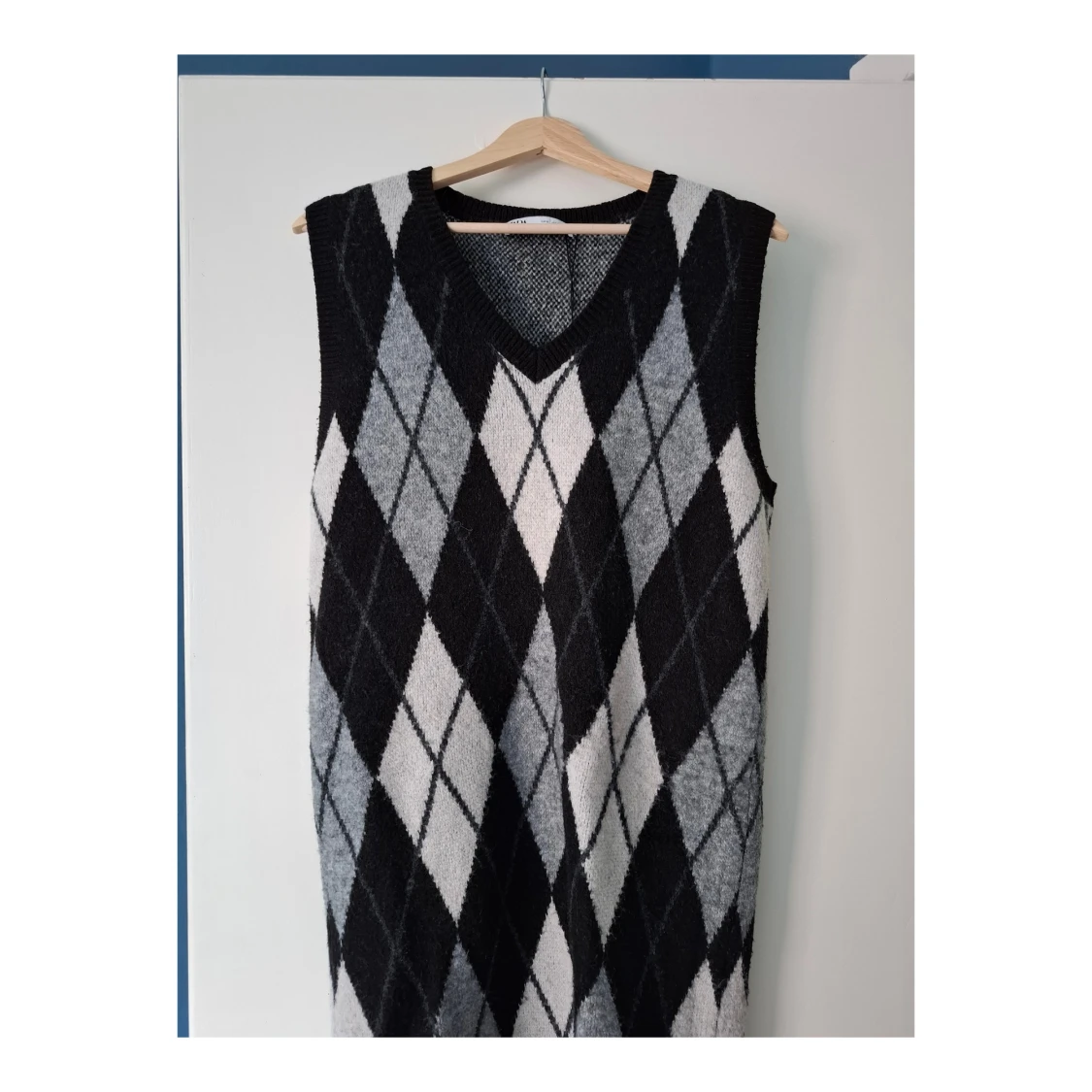 Stickad maxiklänning - 91