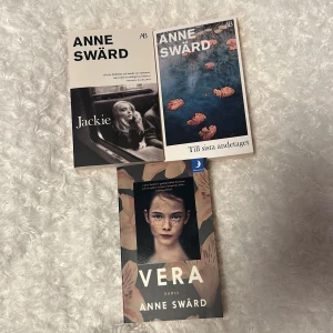 Vera, Till sista andetaget och Jackie av Anne Swärd - Olästa och nyskick!