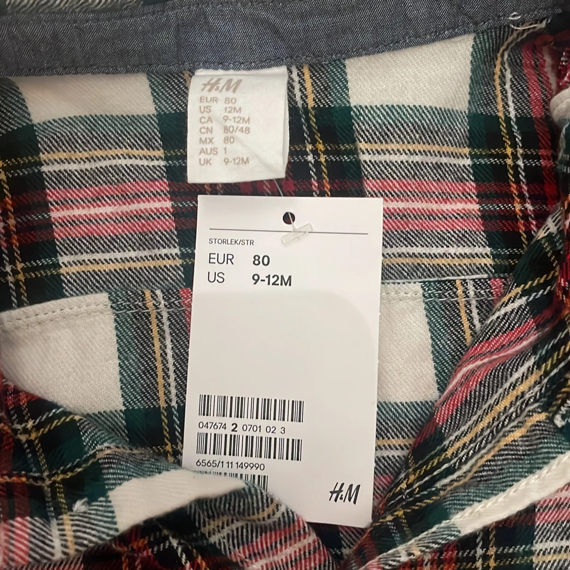 Rutig skjorta från H&M - 91