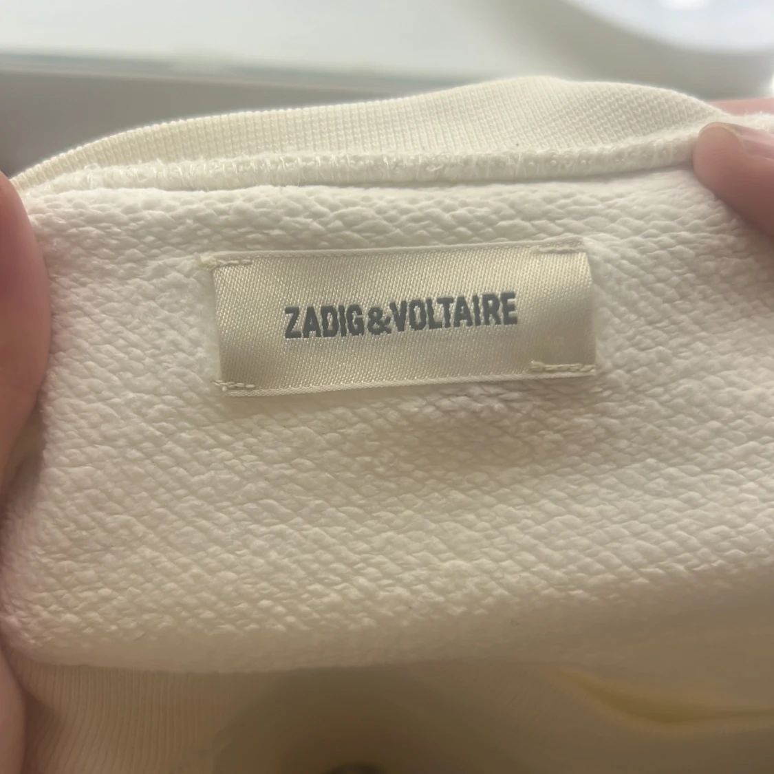 Vit sweatshirt från Zadig & Voltaire - 93