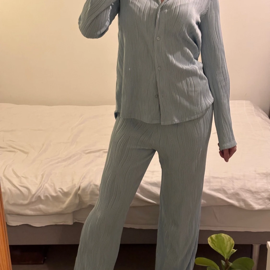 Ljusblå set från Gina Tricot