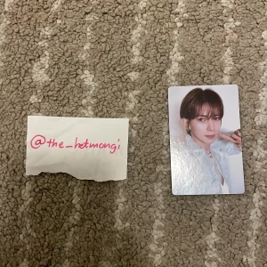 Yeosang photocard  - Säljer detta Yeosang photocard från ATEEZ album Golden Hour Part 2 digipack för 55kr (frakt inte inkluderat). Skicka för att köpa! 