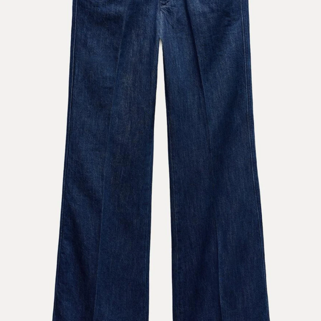 Mörkblå jeansbyxor - 2