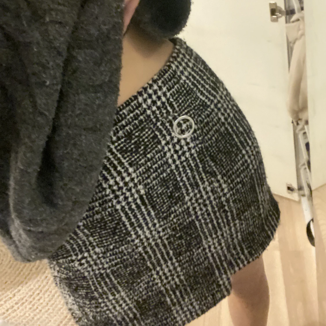 Ruting ull kjol - 90