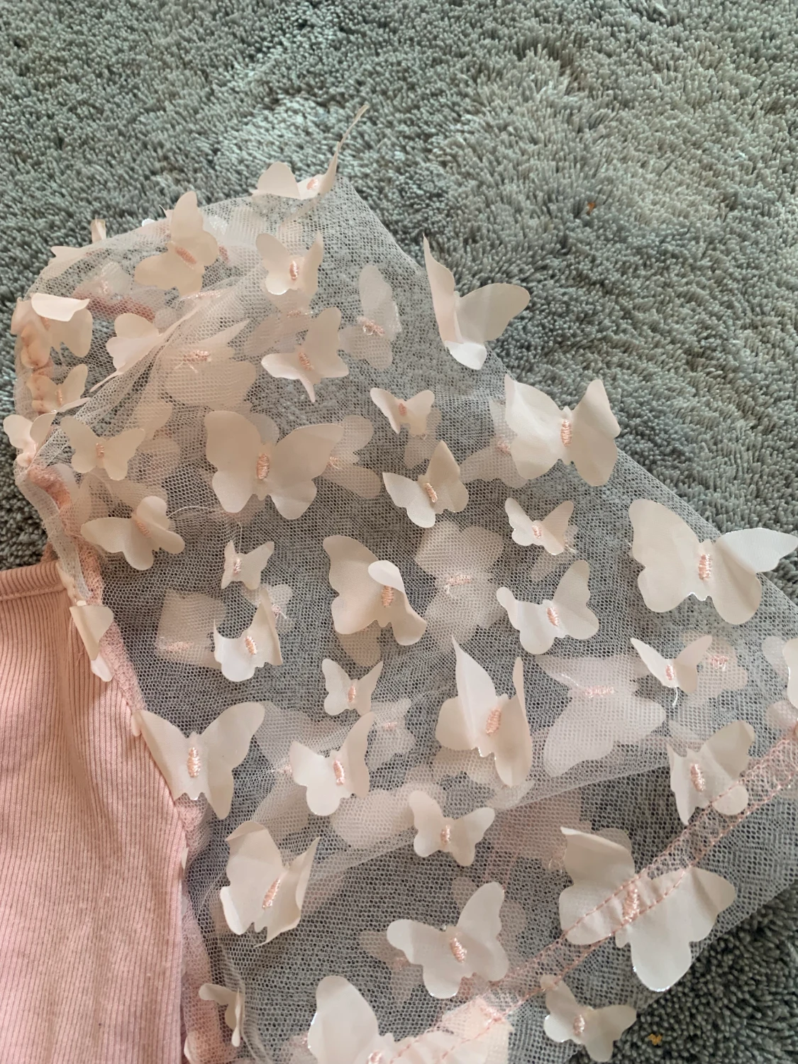 Topp med fjärilar - 90