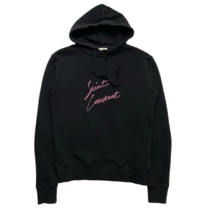 Saint Laurent hoodie  - Saint Laurent hoodie, lite sliten vid kragen annars fint skick, herrstorlek 