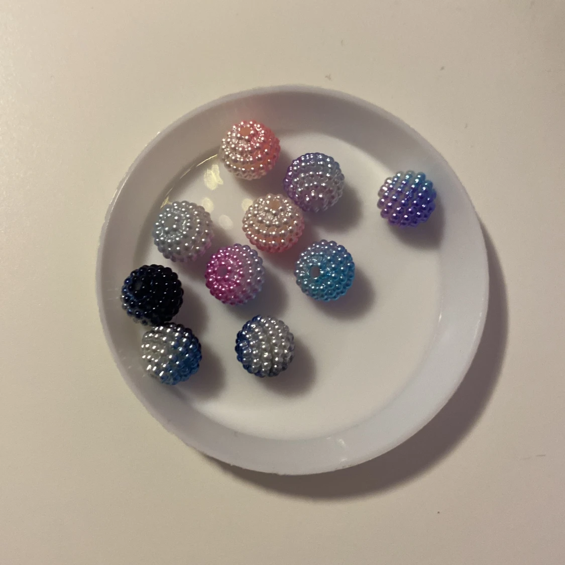 Olika färg Bubbelpärlor📿