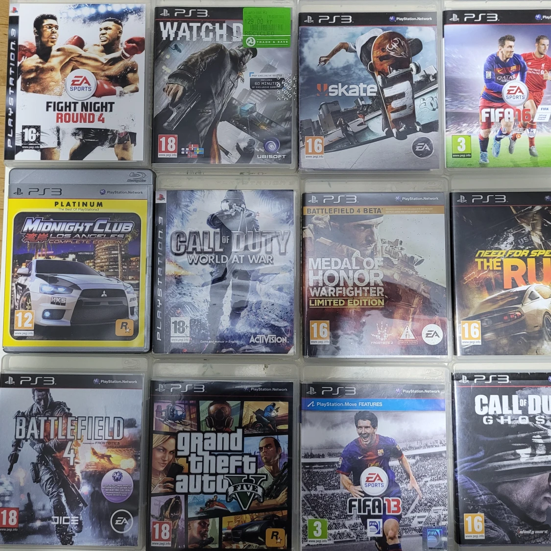 Playstation 3 games 