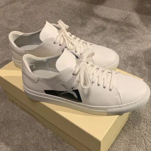 Axel Arigato skor stl 42 - Axel Arigato skor i fint skick, köpta på CareofCarl för 2.199, kvitto och box finns, cond 8/10 ända defekten är creasingen, Storlek 42 