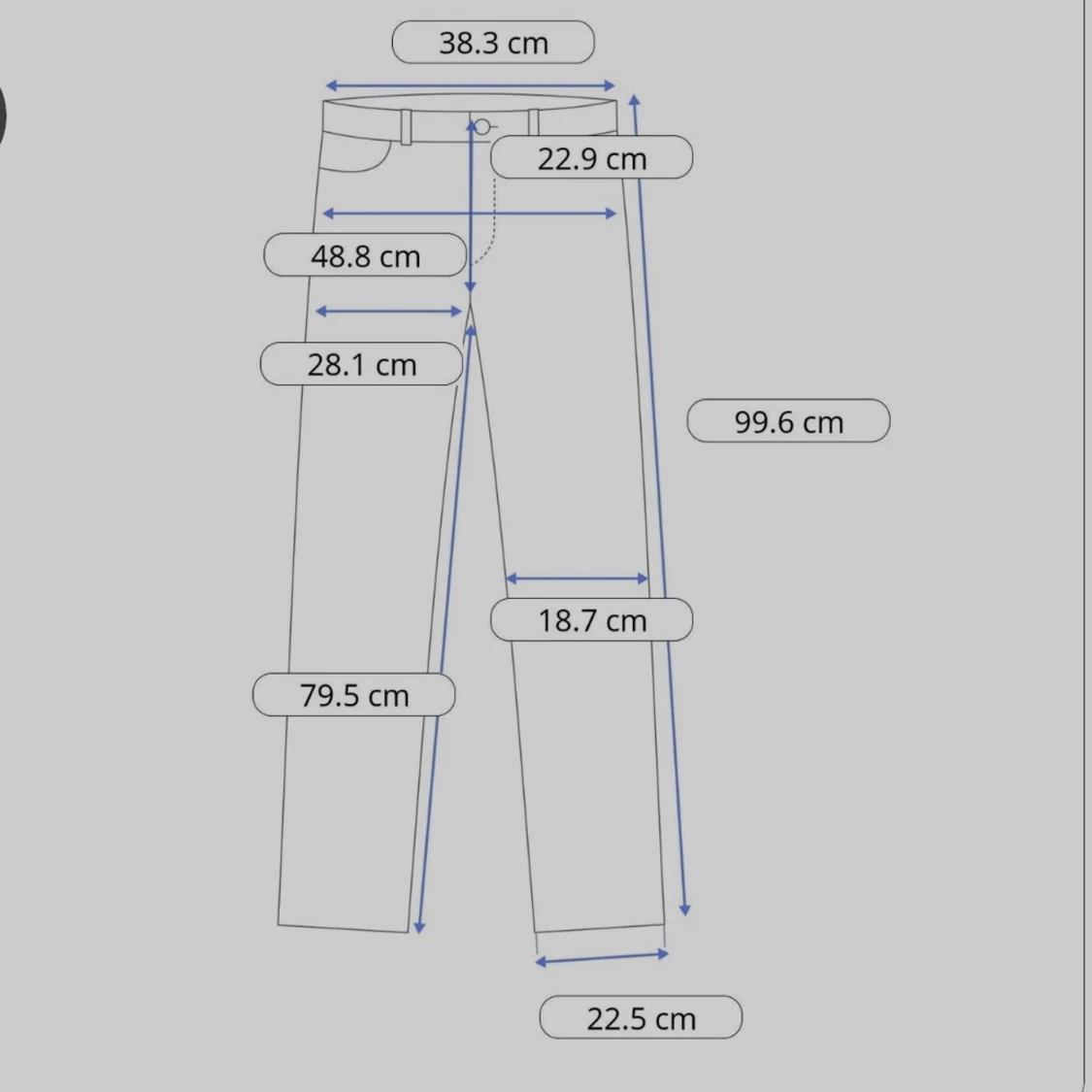 Lågmidjade disel jeans  - 91
