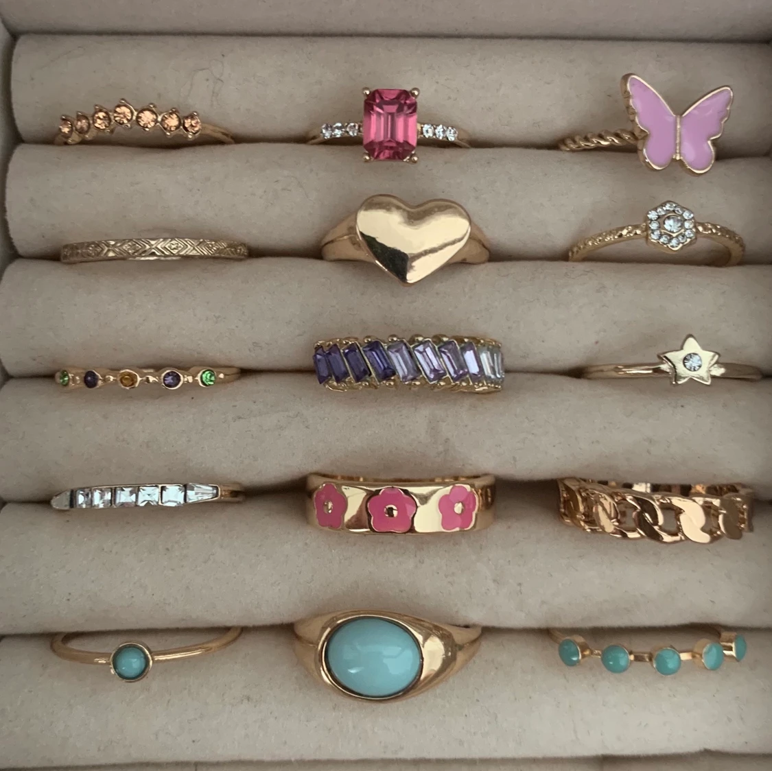 Nya fakeguld ringar!