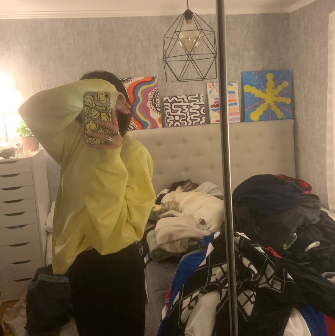 SUPERSÖT gullig gul topp!! - 90