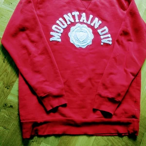 Röd college tröja  - Röd college tröja i storlek L 