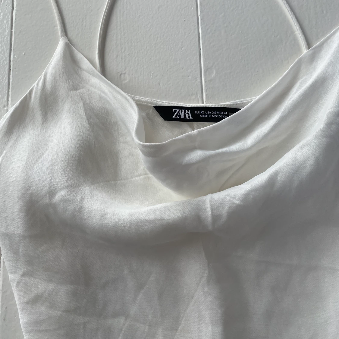 ZARA satintopp