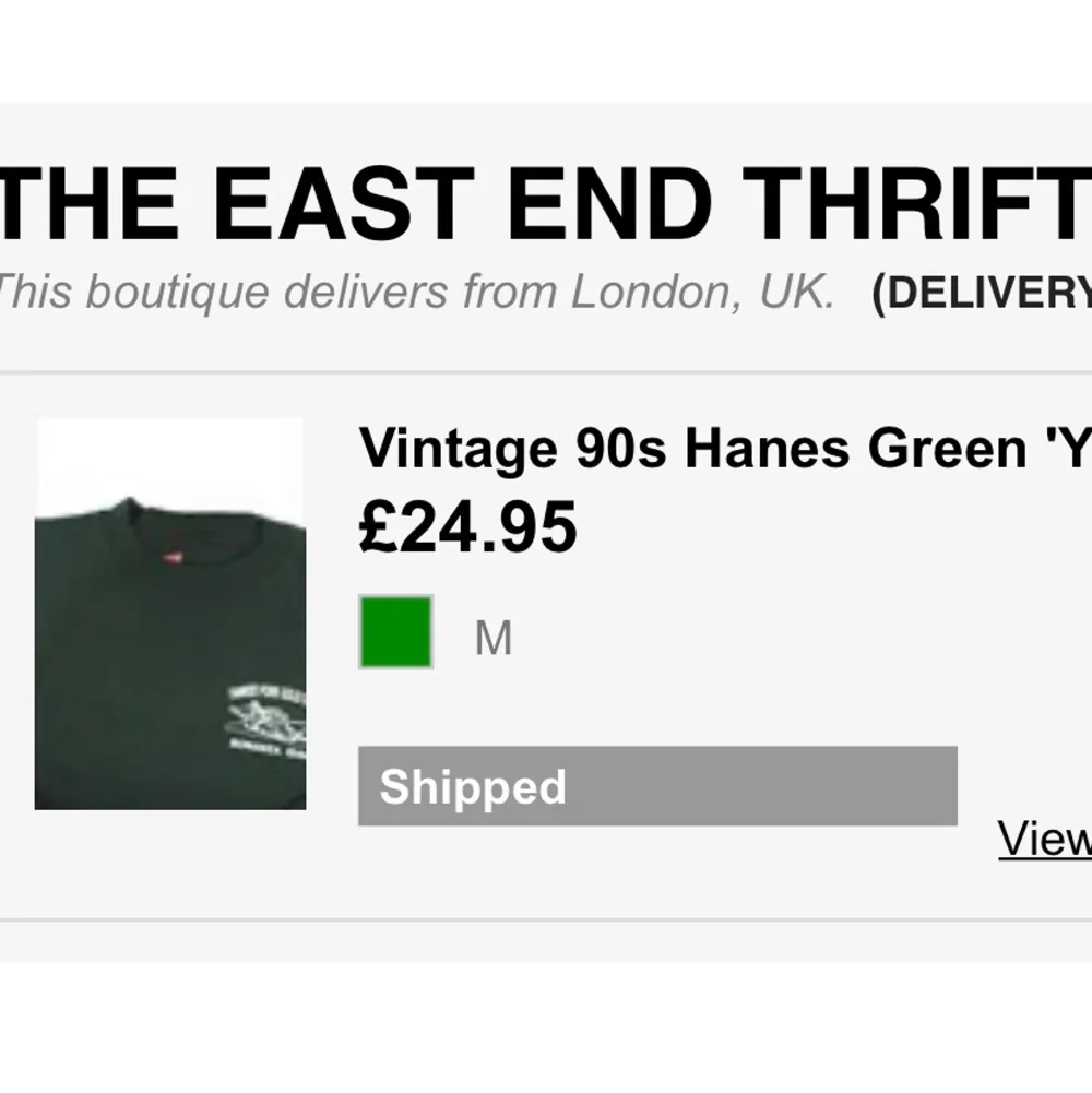 Vintage tröja köpta i Asos Marketplace i jättebra skick, nypris 24,95£. Tröjor & Koftor.