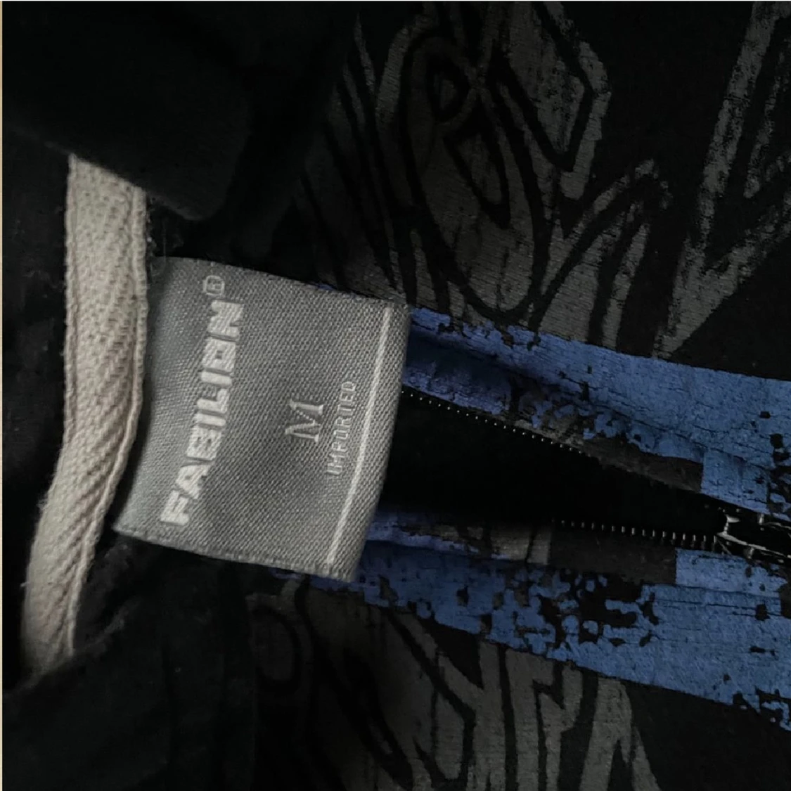 Zipup med tryck - 91