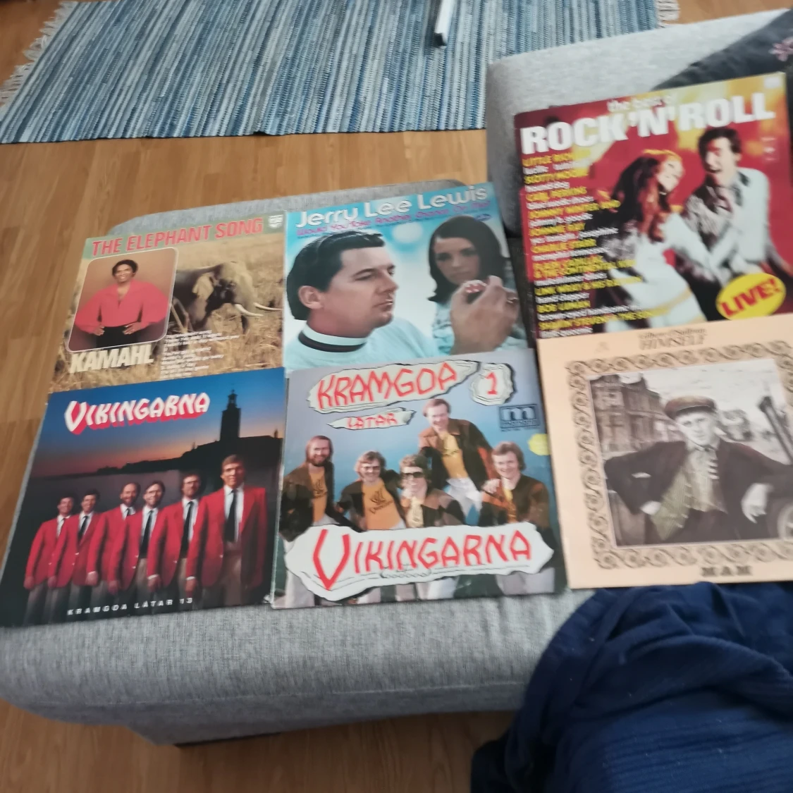 6 st LP skivor 20 kr st eller 120 kr för alla