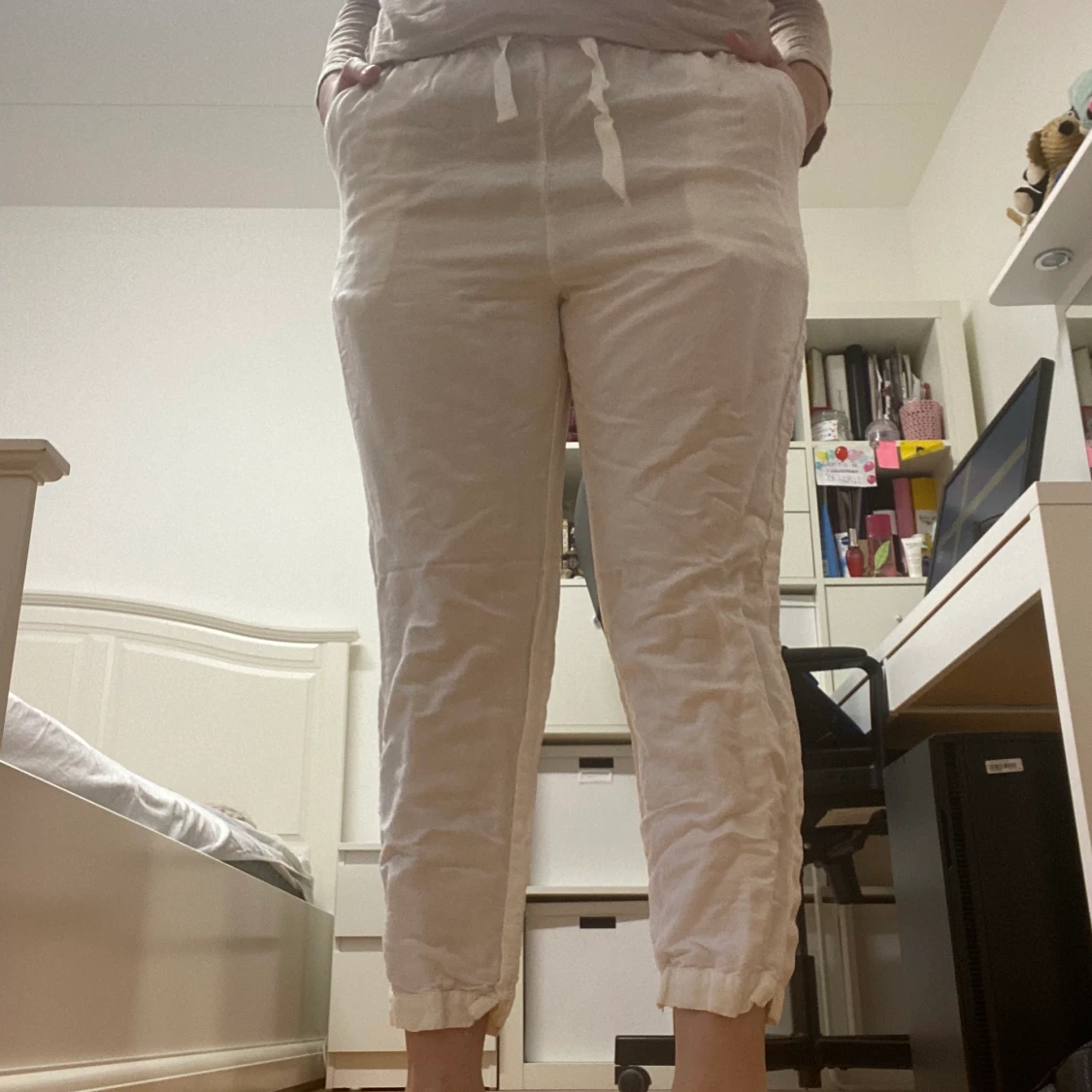 Linne byxor - 91