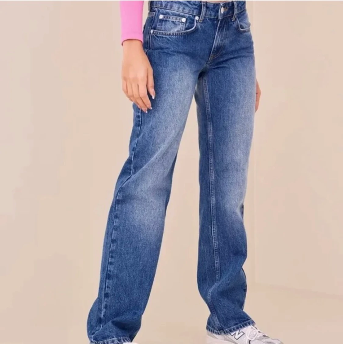 Lågmidjade jeans nelly