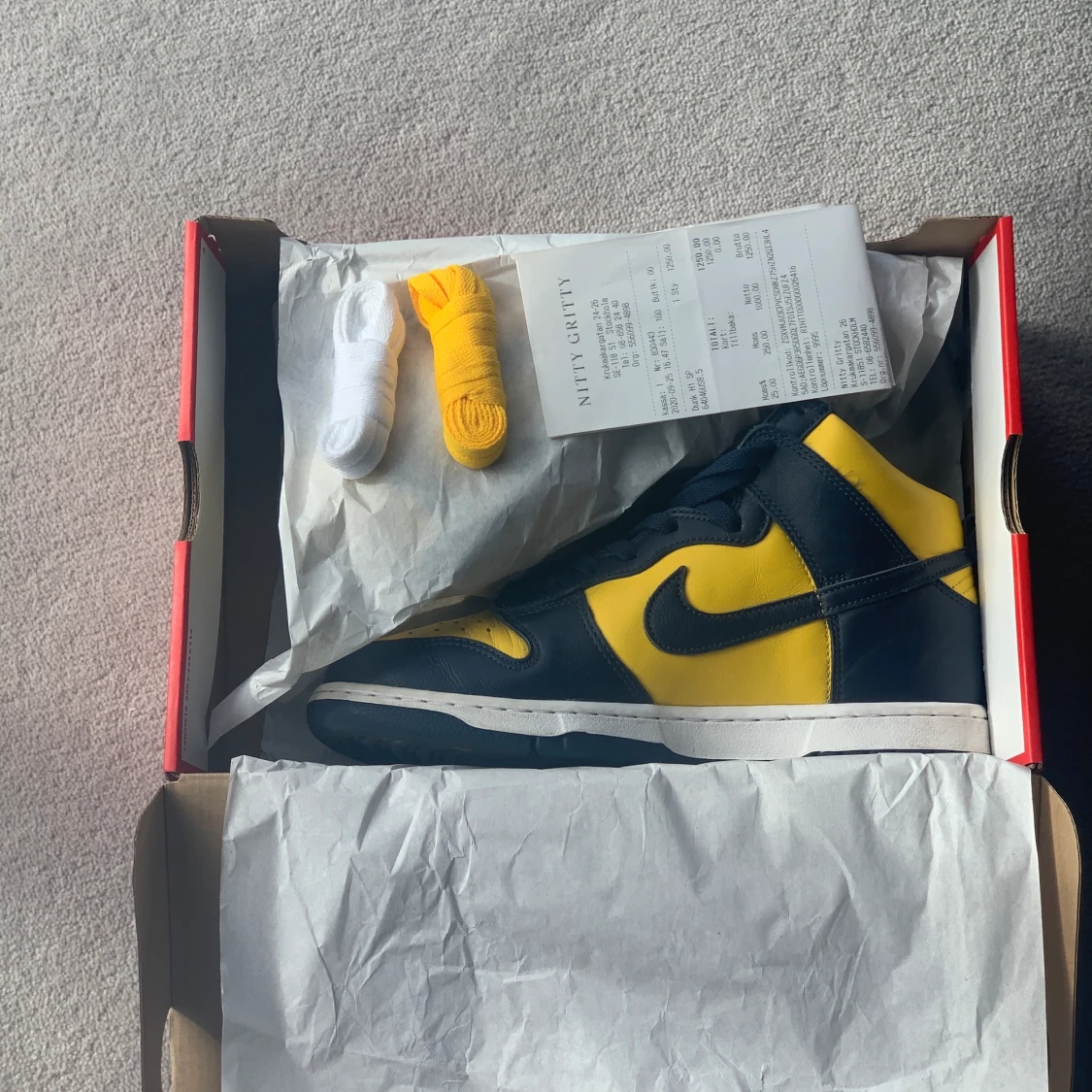 Nike dunk high michigan - 90