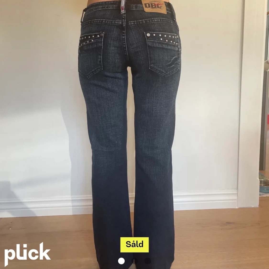 Lågmidjade jeans - 90