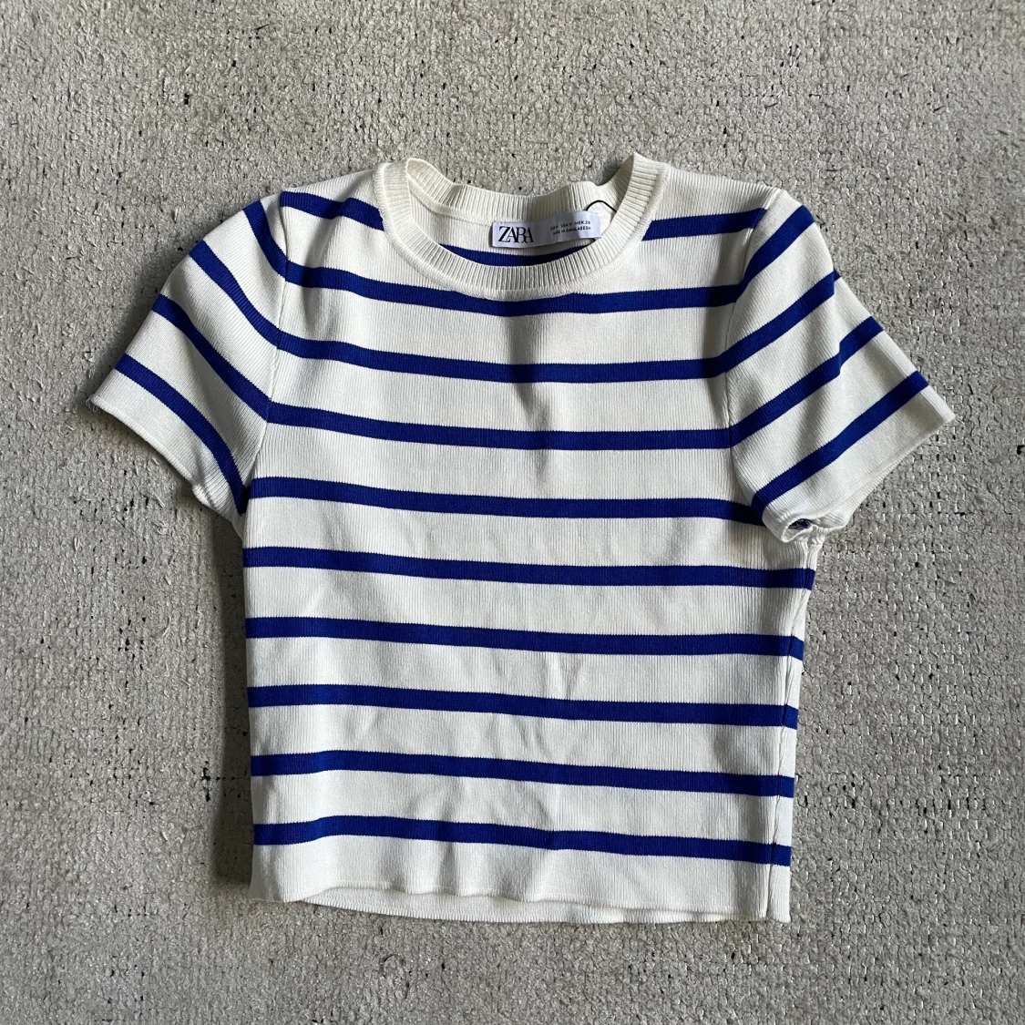 Zara randig t-shirt