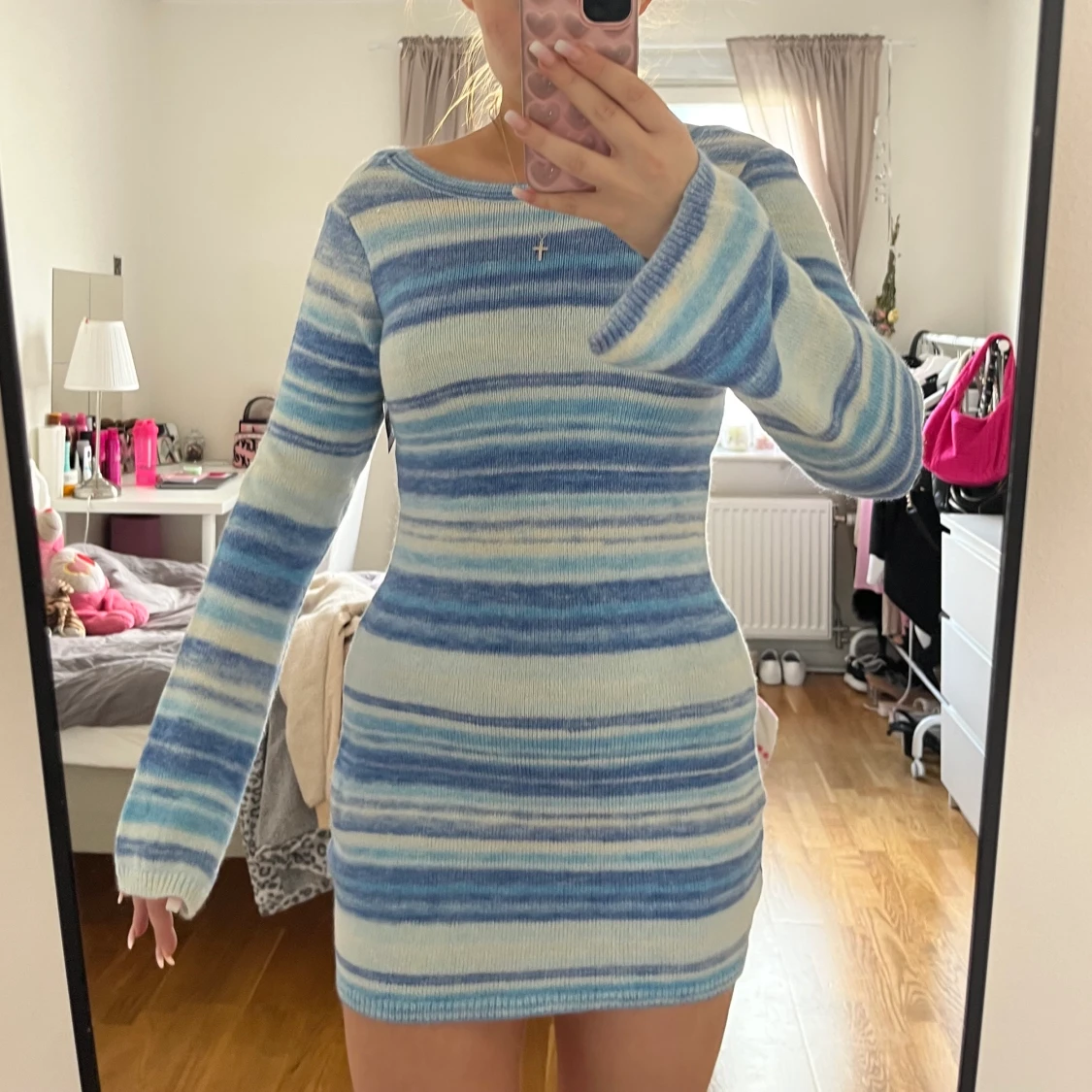 Cozy knit dress - Nelly  - 91