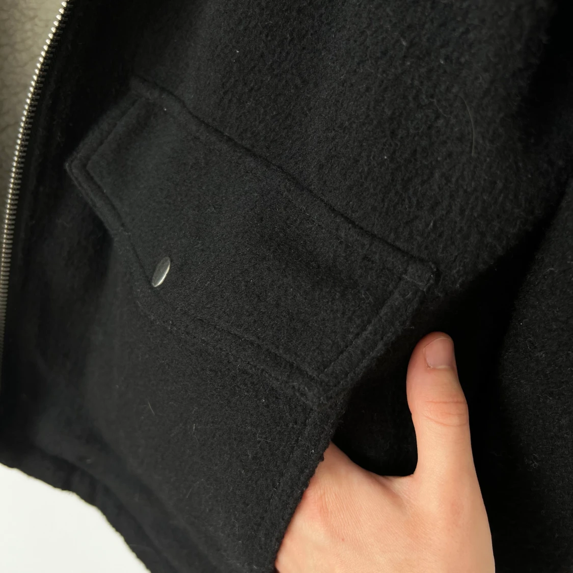 Weekday Ulljacka med Teddyfoder - 91