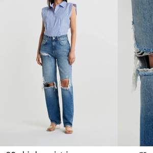 Säljer nu dessa populära jeans från Gina pågrund av för stora och för långa på mig! Nypris 600kr! Knappt använda!