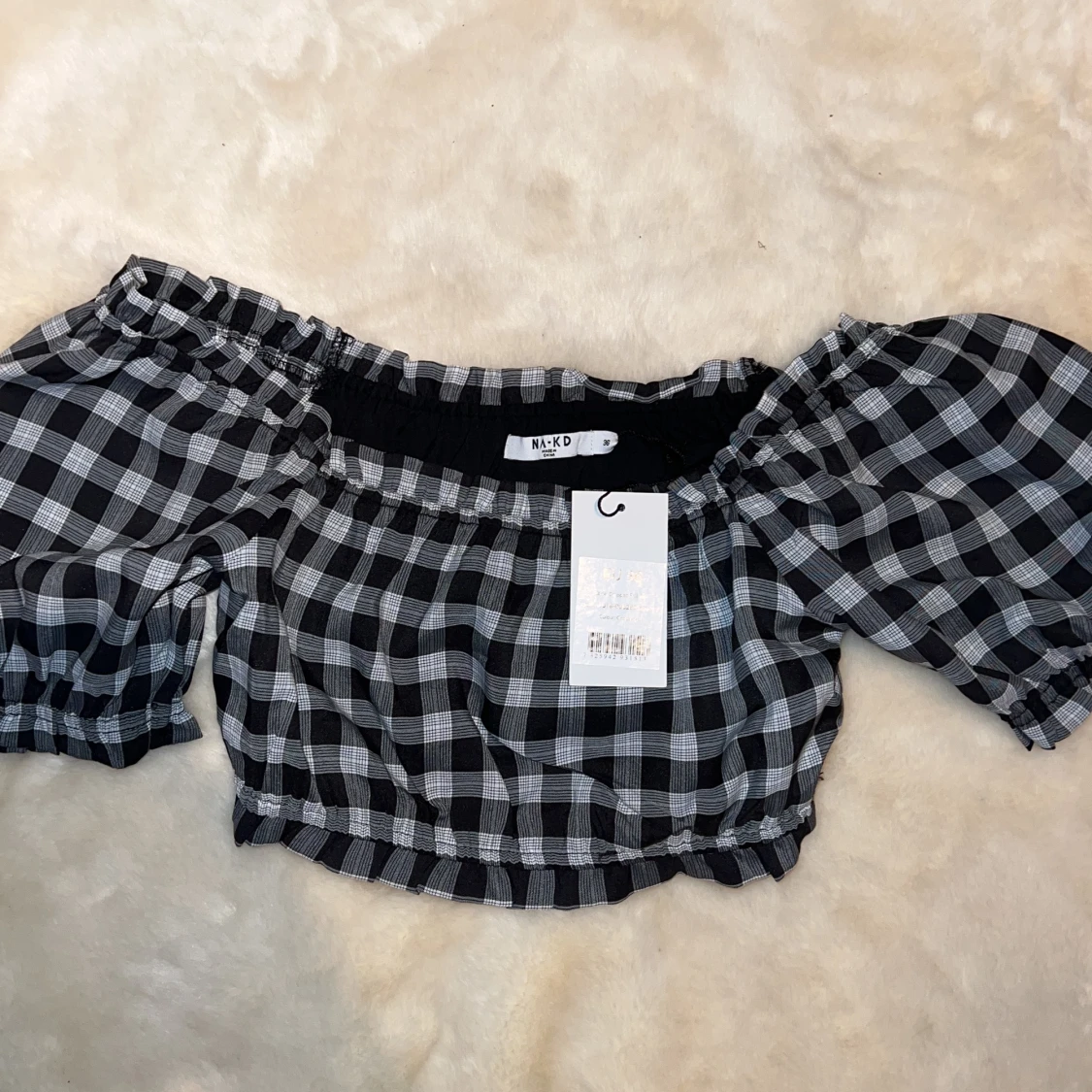 Rutig blus - 91