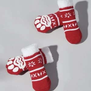 4 st Djur Anti-slip strumpor - Helt nya och oanvända. Storlek M Längd 7,5 cm Bredd 3 cm 