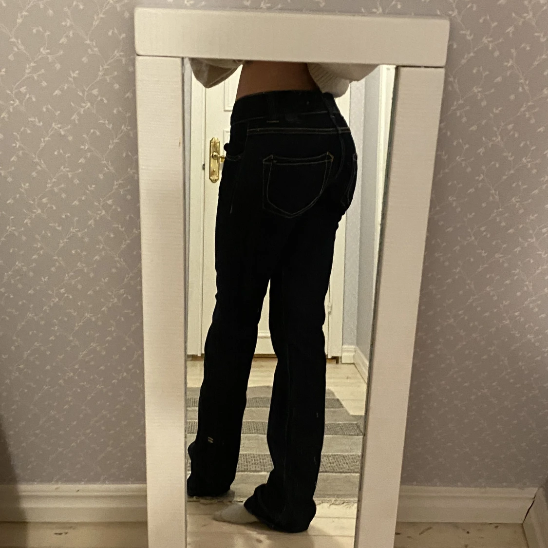 Lågmidjade jeans - 90