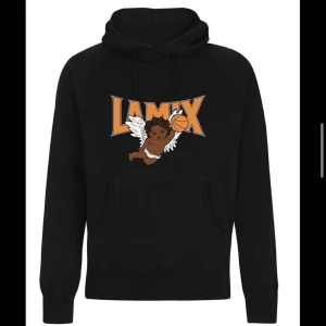 Lamix hoddie merch  - Säljer min snygga hoddie från Lamix, köptes för ca 1 år sedan när dem släppte merchen och finns inte o köpa. Hoddien är knappt använd och är i väldigt bra kvalite och säljer pga inte min stil längre!!