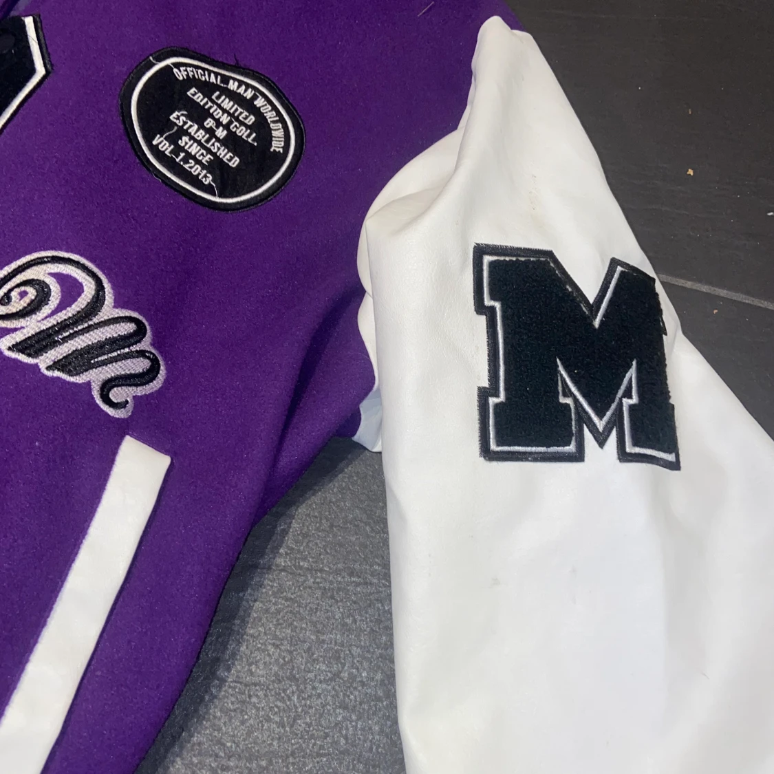 ”College jacket” lila - 90