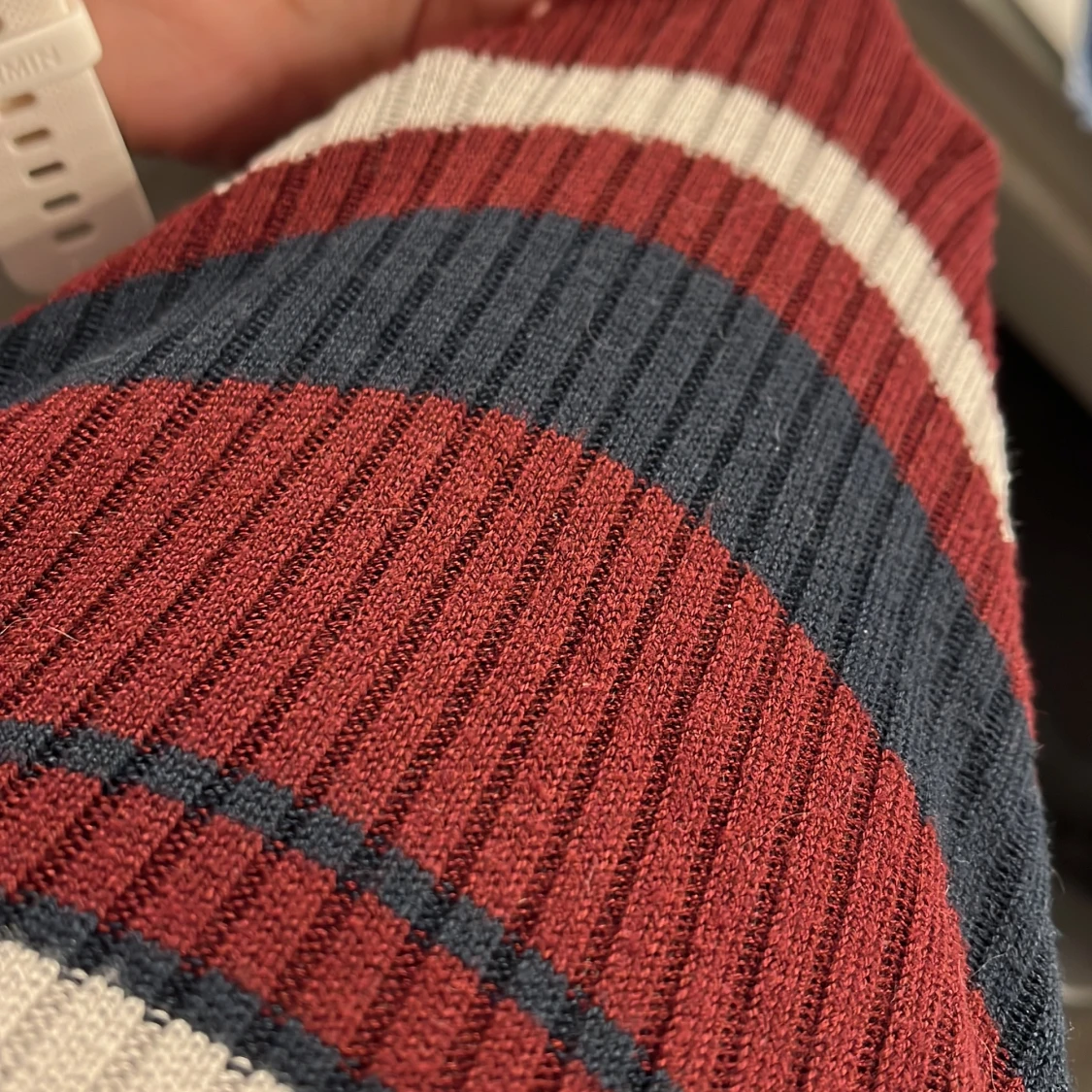 Ribbad långärmad - 90