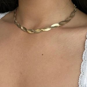 Halsband  - Gold plated 35-45 cm 