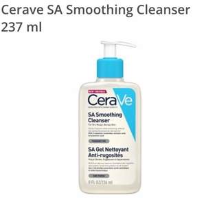 Cerave SA smoothing cleanser. Ansiktsrengöring. Jag säljer den för att den inte passar mig. Den är lite använd (kan skicka bild). Nypris 105kr jag säljer för 75kr. +15 kr frakt