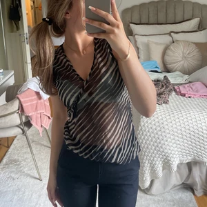 Linne - Skitsnyggt zebralinne 