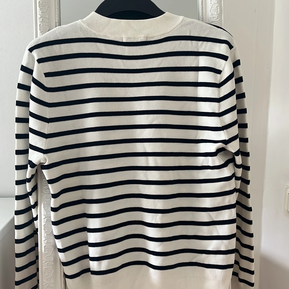 randig tjocktröja - 90