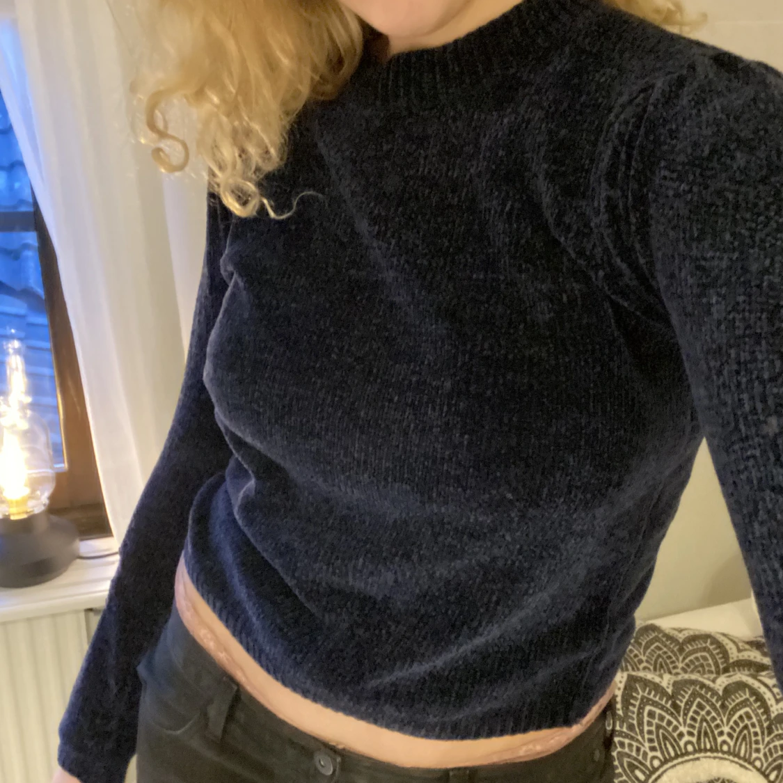 Stickad tröja