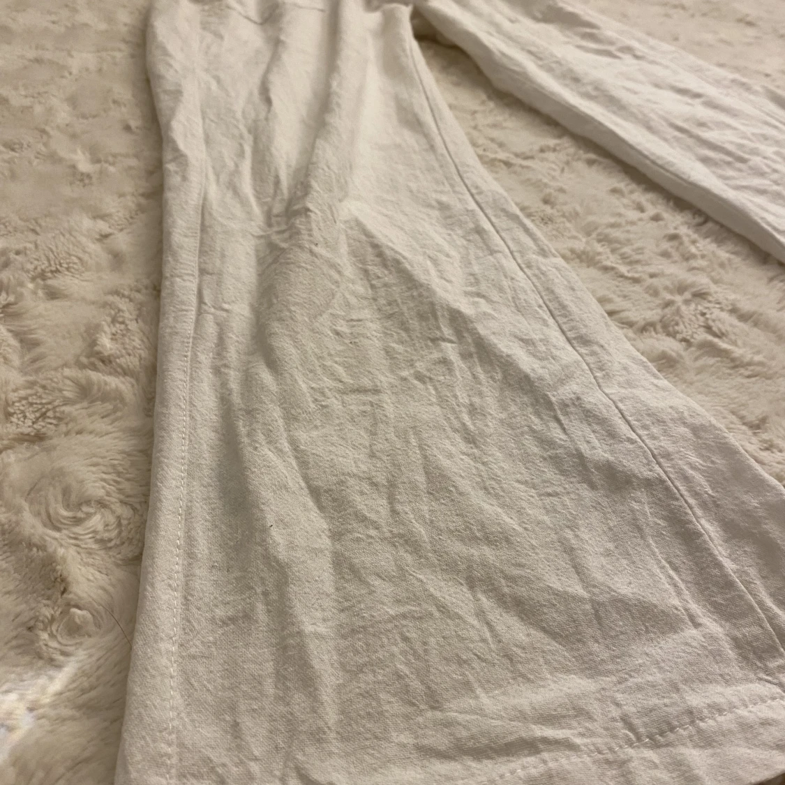 Lågmidjade linnebyxor  - 90